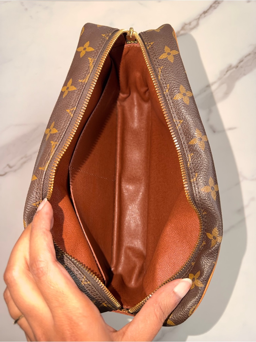 Louis Vuitton Monogram Clutch as Crossbody - Picture 12 of 15